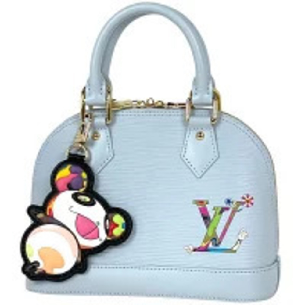 Louis Vuitton Alma Takashi Murakami Collaboration Shoulder Bag Handbag Epi